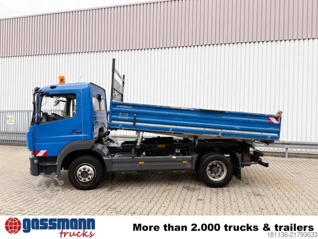 Tipper truck Mercedes-Benz Atego 1224 K 4x2, Meiller 3-S-Kipper  2x AHK Öl