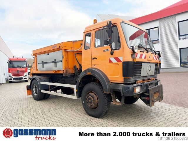 Truck chassis Mercedes-Benz NG 1928 A 4x4, V8-Motor, Winterdienstaustattung
