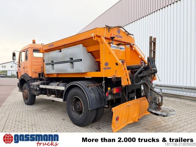 Truck chassis Mercedes-Benz NG 1928 A 4x4, V8-Motor, Winterdienstaustattung