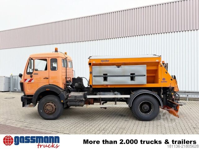Truck chassis Mercedes-Benz NG 1928 A 4x4, V8-Motor, Winterdienstaustattung
