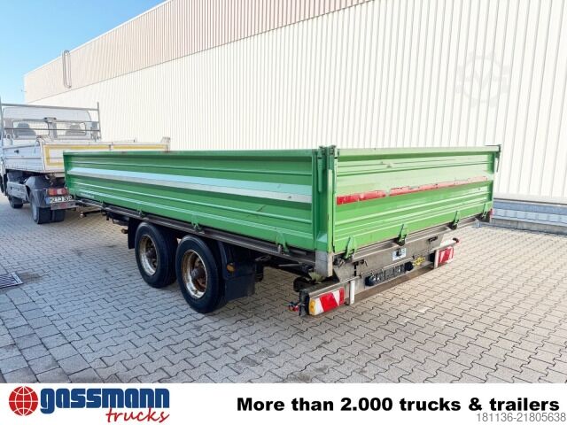 Three-way tipper trailer Humbaur HTK 105020, Rampenschacht, Verzinkt