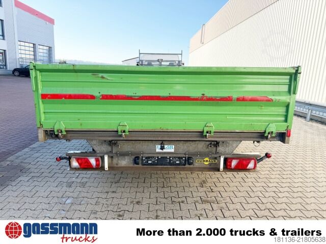 Three-way tipper trailer Humbaur HTK 105020, Rampenschacht, Verzinkt