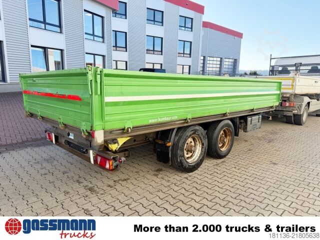 Three-way tipper trailer Humbaur HTK 105020, Rampenschacht, Verzinkt