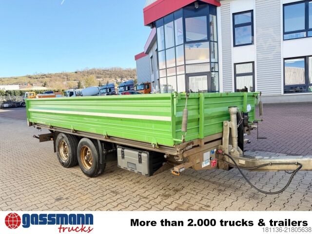 Three-way tipper trailer Humbaur HTK 105020, Rampenschacht, Verzinkt