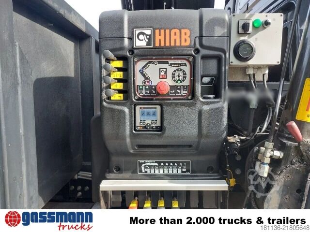 Flatbed truck MAN TGS 18.320 4x4H BL, HydroDrive, Kran Hiab X-HiPro