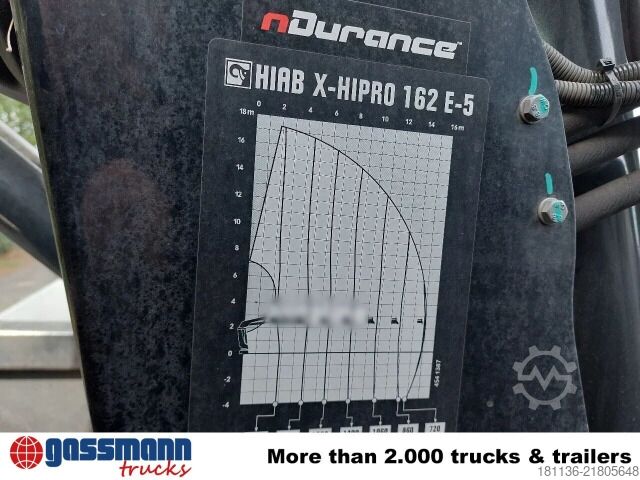 Flatbed truck MAN TGS 18.320 4x4H BL, HydroDrive, Kran Hiab X-HiPro