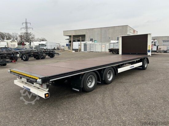 Trailer with working platform KRONE JUMBO PLATEAU ANHäNGER 8.6 METER, BPW