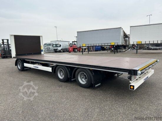 Trailer with working platform KRONE JUMBO PLATEAU ANHäNGER 8.6 METER, BPW