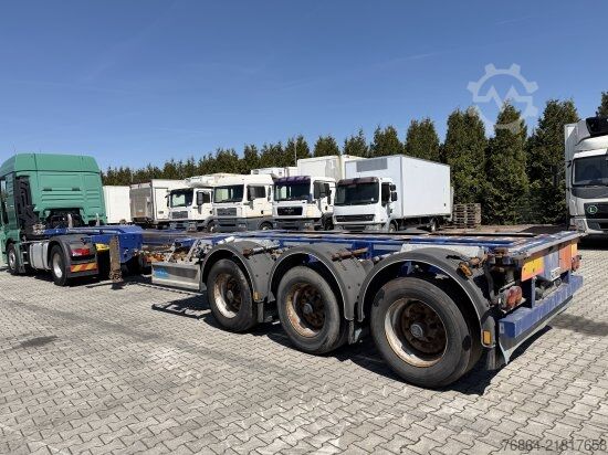 Swap body semitrailer D-Tec D-TEC VCC-01 CONTAINERCHASSI, MITTEL-UND HECKAUSSCHUB, LIFTACHSE,