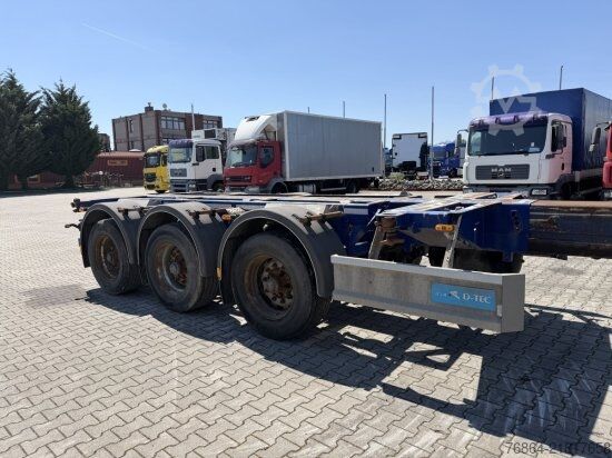 Swap body semitrailer D-Tec D-TEC VCC-01 CONTAINERCHASSI, MITTEL-UND HECKAUSSCHUB, LIFTACHSE,