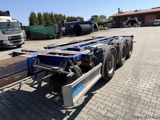 Swap body semitrailer D-Tec D-TEC VCC-01 CONTAINERCHASSI, MITTEL-UND HECKAUSSCHUB, LIFTACHSE,