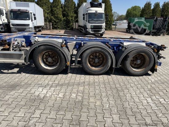 Swap body semitrailer D-Tec D-TEC VCC-01 CONTAINERCHASSI, MITTEL-UND HECKAUSSCHUB, LIFTACHSE,