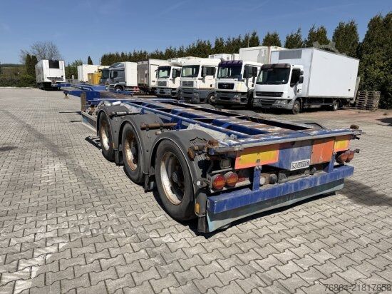 Swap body semitrailer D-Tec D-TEC VCC-01 CONTAINERCHASSI, MITTEL-UND HECKAUSSCHUB, LIFTACHSE,