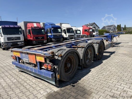 Swap body semitrailer D-Tec D-TEC VCC-01 CONTAINERCHASSI, MITTEL-UND HECKAUSSCHUB, LIFTACHSE,