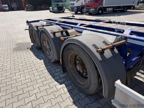 Swap body semitrailer D-Tec D-TEC VCC-01 CONTAINERCHASSI, MITTEL-UND HECKAUSSCHUB, LIFTACHSE,