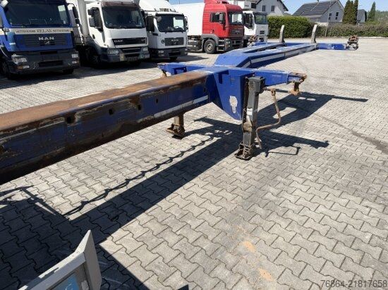 Swap body semitrailer D-Tec D-TEC VCC-01 CONTAINERCHASSI, MITTEL-UND HECKAUSSCHUB, LIFTACHSE,