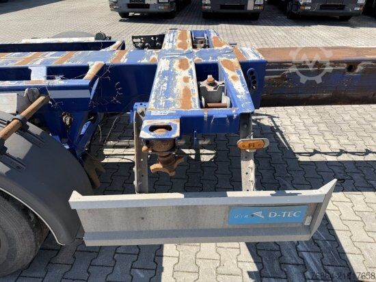 Swap body semitrailer D-Tec D-TEC VCC-01 CONTAINERCHASSI, MITTEL-UND HECKAUSSCHUB, LIFTACHSE,