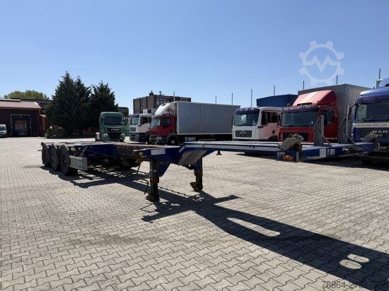 Swap body semitrailer D-Tec D-TEC VCC-01 CONTAINERCHASSI, MITTEL-UND HECKAUSSCHUB, LIFTACHSE,