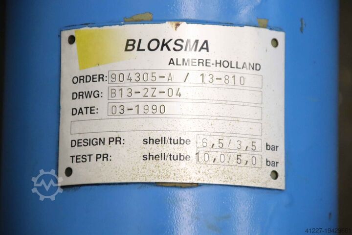 Heat exchanger Bloksma B13-2Z-04 B13-3H7-15D