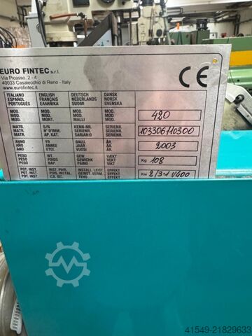 Entgratmaschine EURO FINTEC 420