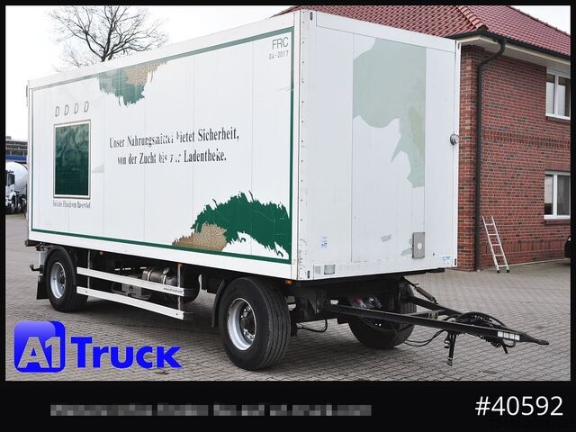 Kühlanhänger SCHMITZ Achwege & Tönjes, Rohrbahn, Fleisch, Schmitz Aufbau