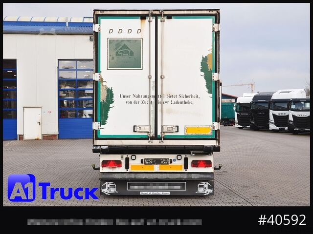 Kühlanhänger SCHMITZ Achwege & Tönjes, Rohrbahn, Fleisch, Schmitz Aufbau