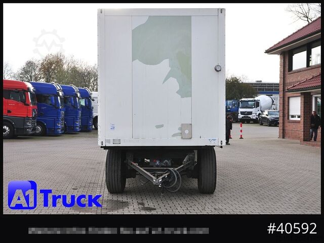 Kühlanhänger SCHMITZ Achwege & Tönjes, Rohrbahn, Fleisch, Schmitz Aufbau