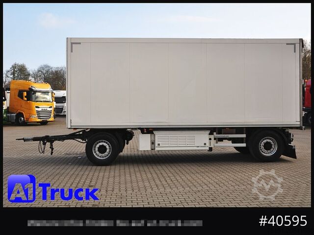 Kühlanhänger SCHMITZ Achwege & Tönjes, Rohrbahn, Fleisch, Schmitz Aufbau