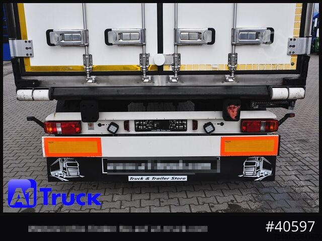 Box trailer KRONE Koffer ISO, stakr isoliert ehemaliger Kühlkoffer, Aluboden