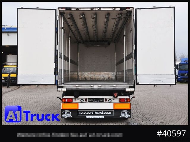 Box trailer KRONE Koffer ISO, stakr isoliert ehemaliger Kühlkoffer, Aluboden