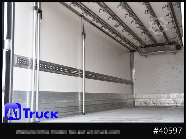 Box trailer KRONE Koffer ISO, stakr isoliert ehemaliger Kühlkoffer, Aluboden