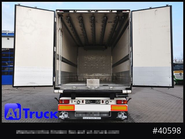 Box trailer KRONE Koffer ISO, stakr isoliert ehemaliger Kühlkoffer, Aluboden