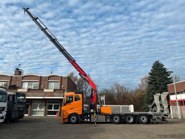 Truck mounted crane VOLVO FH 510 Plattform + PK30002 TEC + Rampen