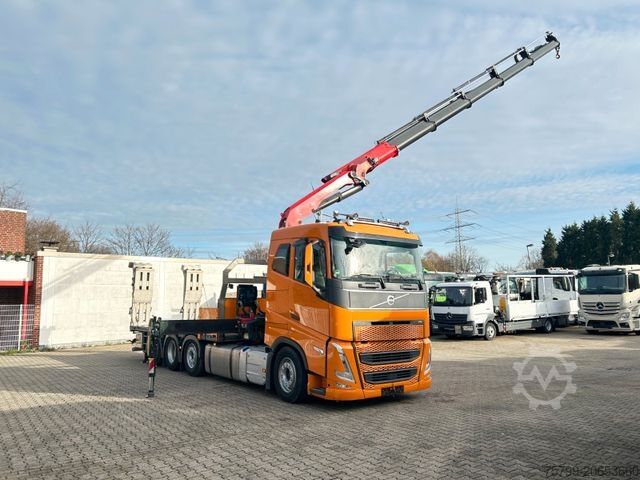 Truck mounted crane VOLVO FH 510 Plattform + PK30002 TEC + Rampen