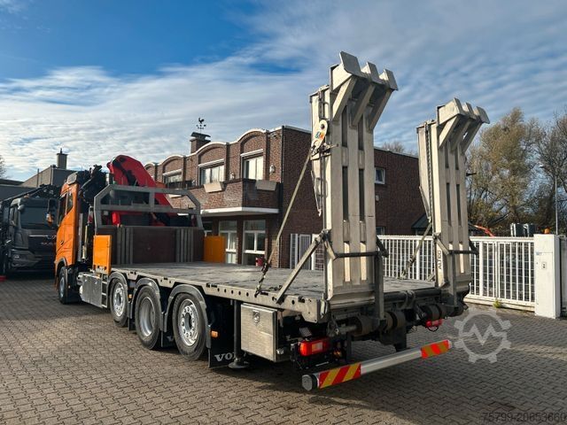 Truck mounted crane VOLVO FH 510 Plattform + PK30002 TEC + Rampen