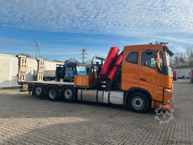 Truck mounted crane VOLVO FH 510 Plattform + PK30002 TEC + Rampen