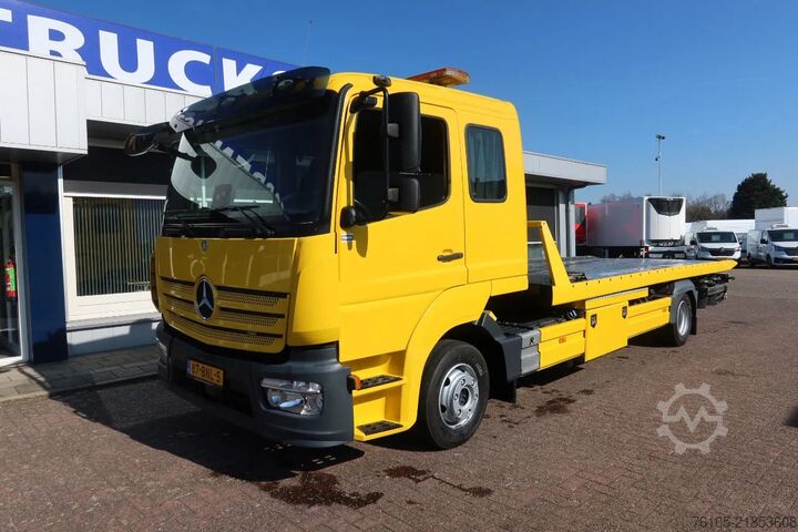 Car transporter Mercedes-Benz Atego 1221 1221 L Takel wagen 6 Persoons