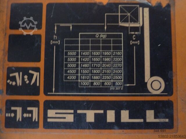 Forklift Still Vollkabine 2,5t