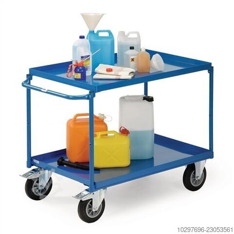 Table trolley with horizontal handle, 3 shelves – 1 piece  