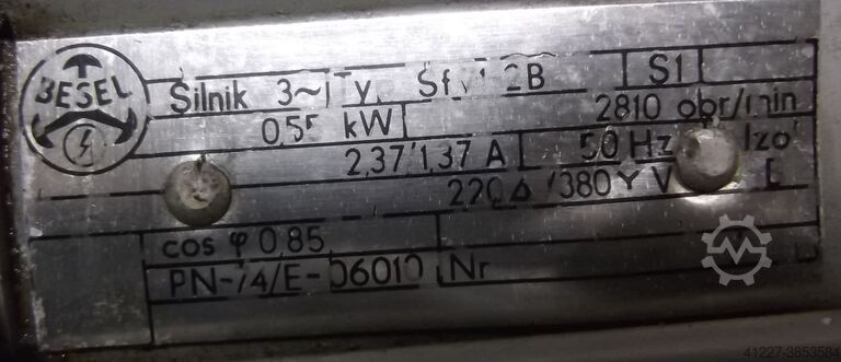 Electric motor 0.55 kW 2810 rpm Besel Sf71-2B