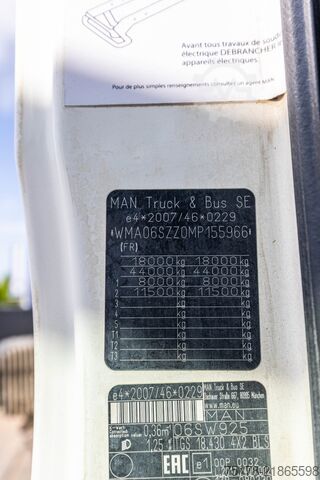 Standard tractor MAN TGS 18.430 BLS+INTARDER