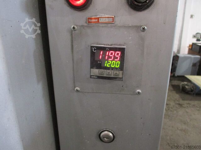 Oven electric industrial furnace Heraeus 1200 C °  Kammerofen (3486) Härteofen