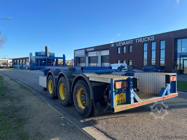 Container transport Haan C30 20 FT Tipper-Kipper / Compressor / NL Trailer