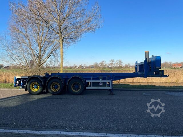 Container transport Haan C30 20 FT Tipper-Kipper / Compressor / NL Trailer