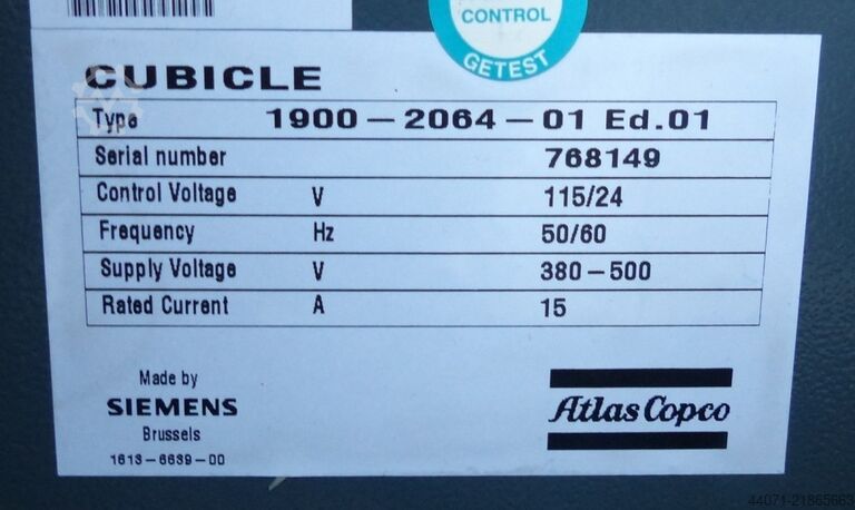 Screw compressor GA18VSDF Atlas Copco GA18VSDFF