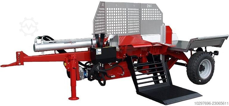 HPF28 ESS horizontal log splitter on 25 km/h chassis, 28 tons, EN609-1 - 1 unit AMR 