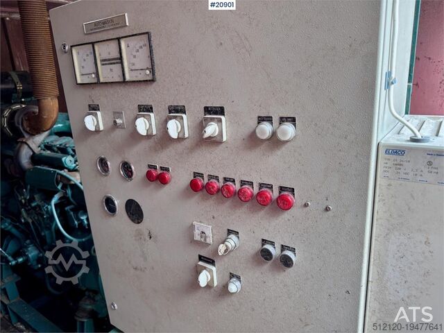 Generator set Newage Stamford Generator – 250 kVA – Only 94 Hours