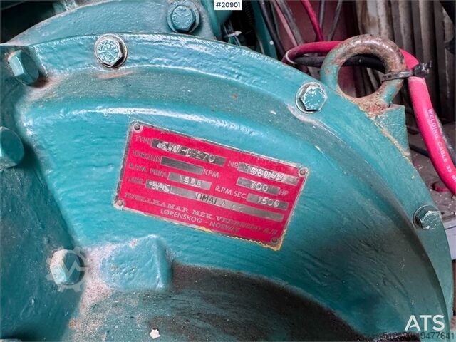 Generator set Newage Stamford Generator – 250 kVA – Only 94 Hours
