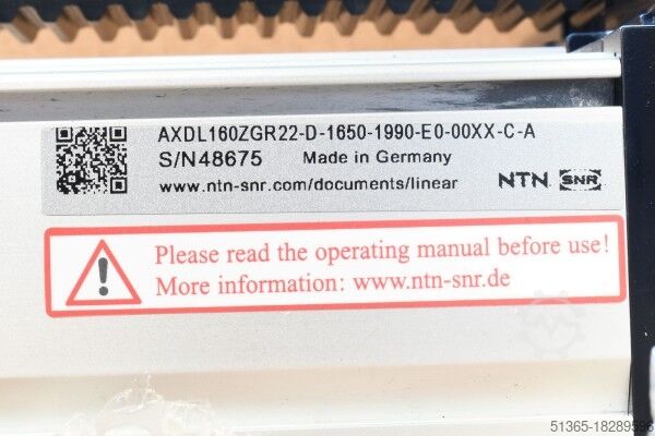 Parallel axis + gearbox + motor NTN SNR AXDL160ZGR22-D-1650-1990-E0-00XX-C-A + NP 025S-MF1-10 + 1FK7062-2AF71-1CH1