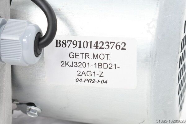 Spur gear motor, i=69.39 Siemens 2KJ3201-1BD21-2AG1-Z